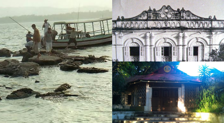 কাপ্তাই হ্রদের তলদেশে রাজ্য শাসনের স্মৃতি ‘চাকমা রাজবাড়ি’